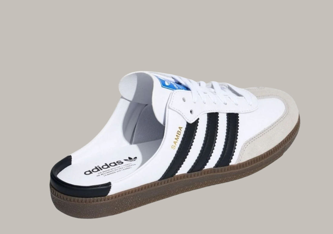 Samba OG Mule White and Black