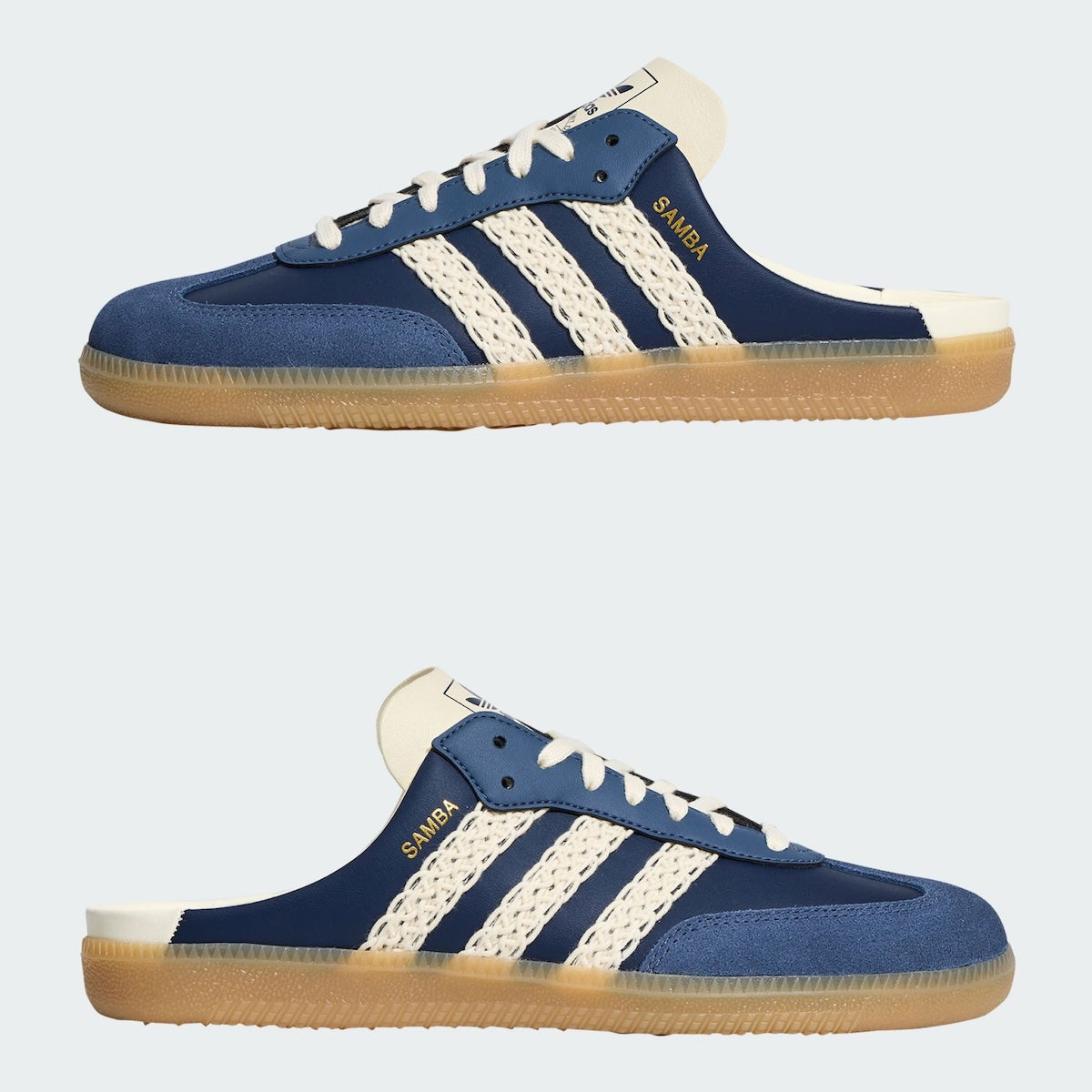 Samba OG Mule Blue Indigo
