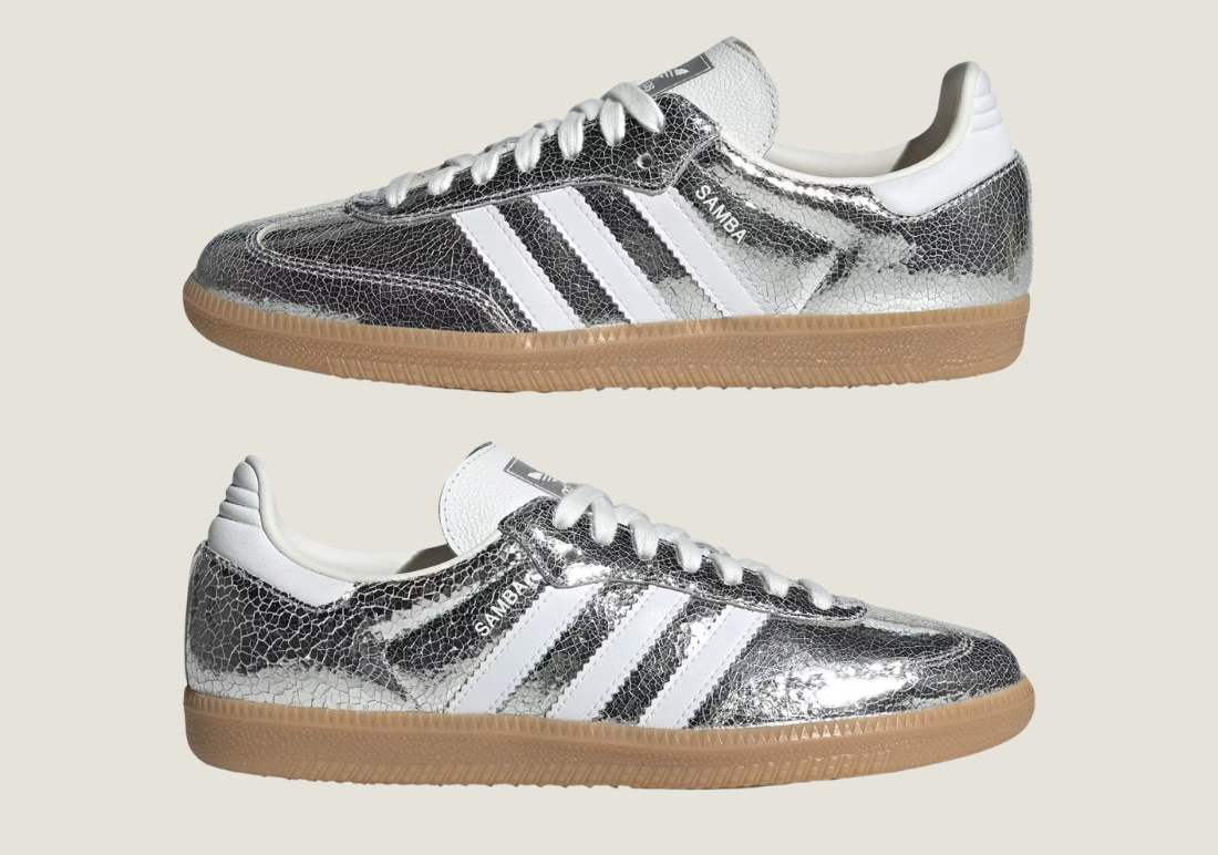 SAMBA OG Silver Metalic
