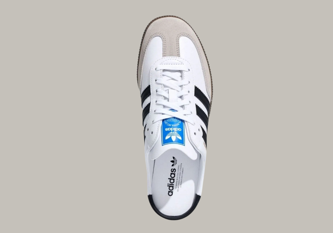 Samba OG Mule White and Black
