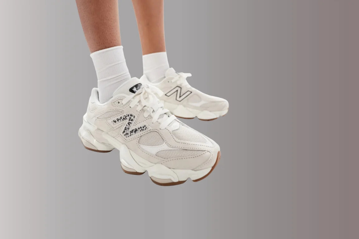 NB 9060 Leopard Detail in Beige
