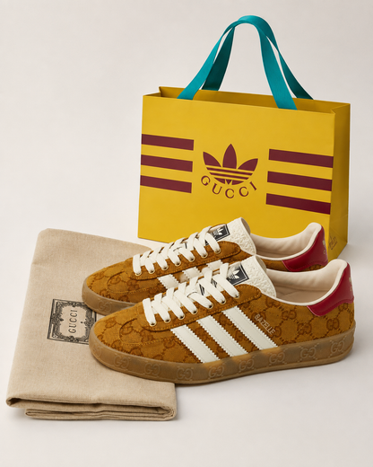 Gazelle Retro G-Monogram Brown Limited Edition