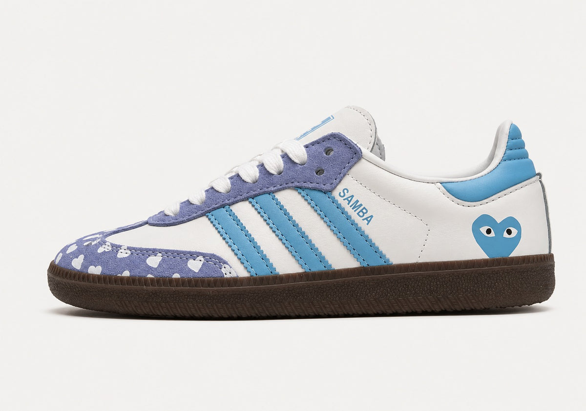 Samba OG X CDG Blue Sky