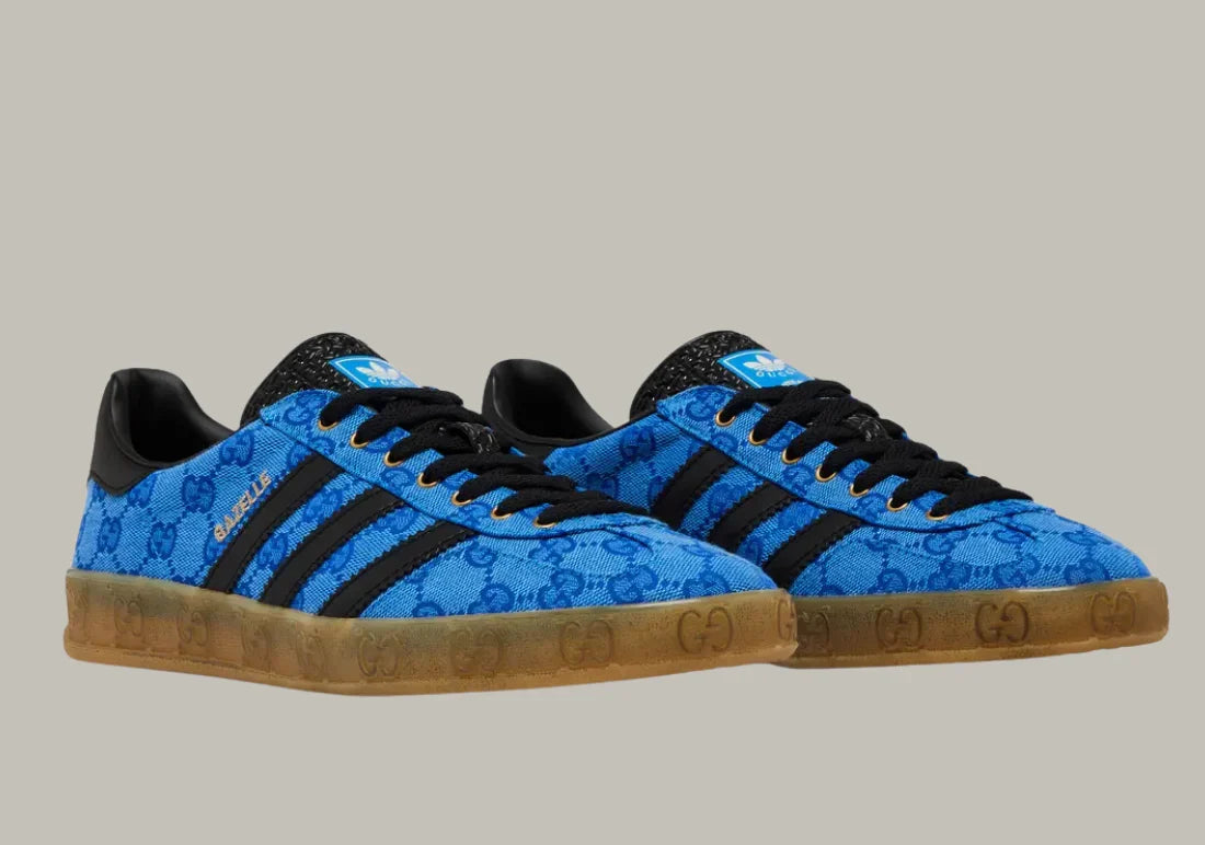 Gazelle Retro G-Monogram Blue Limited Edition