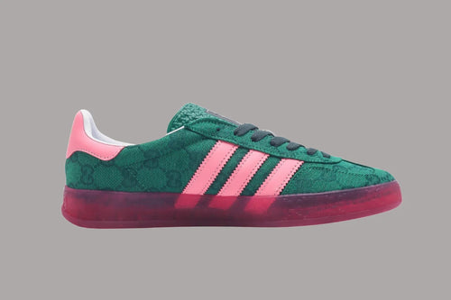 Gazelle Retro G-Monogram Green Pink Limited Edition