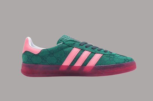 Gazelle Retro G-Monogram Green Pink Limited Edition