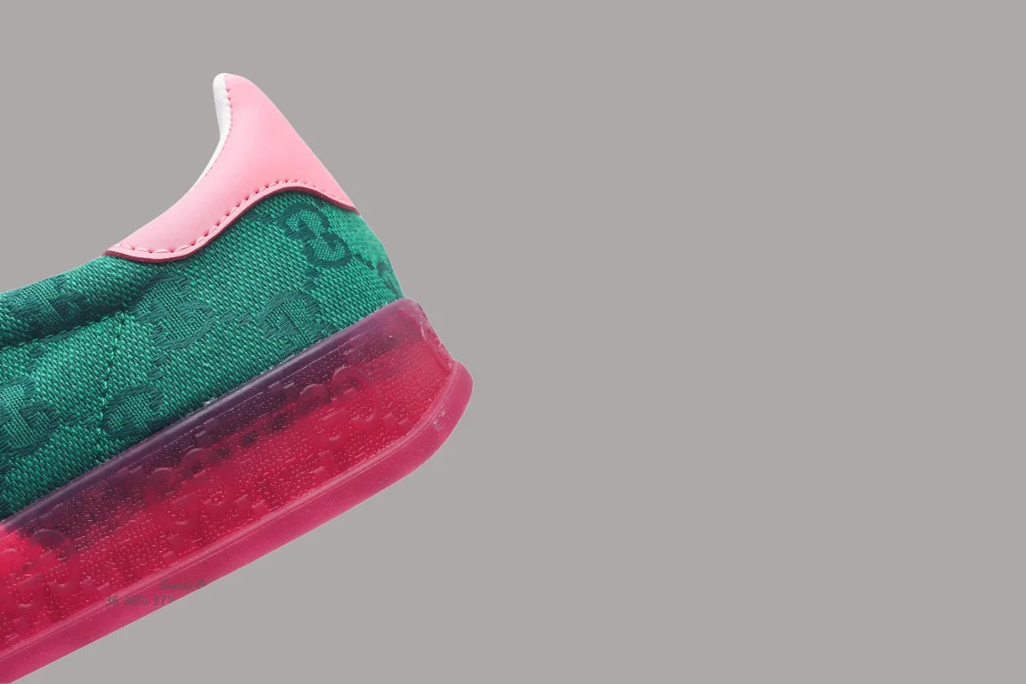 Gazelle Retro G-Monogram Green Pink Limited Edition