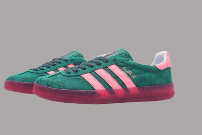 Gazelle Retro G-Monogram Green Pink Limited Edition