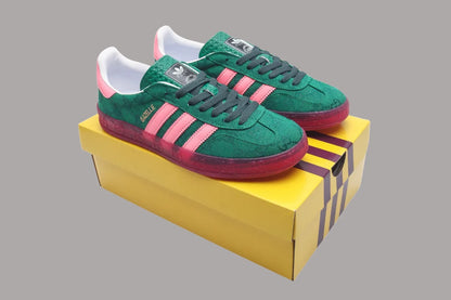 Gazelle Retro G-Monogram Green Pink Limited Edition
