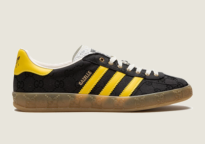 Gazelle Retro G-Monogram Black Yellow Limited Edition