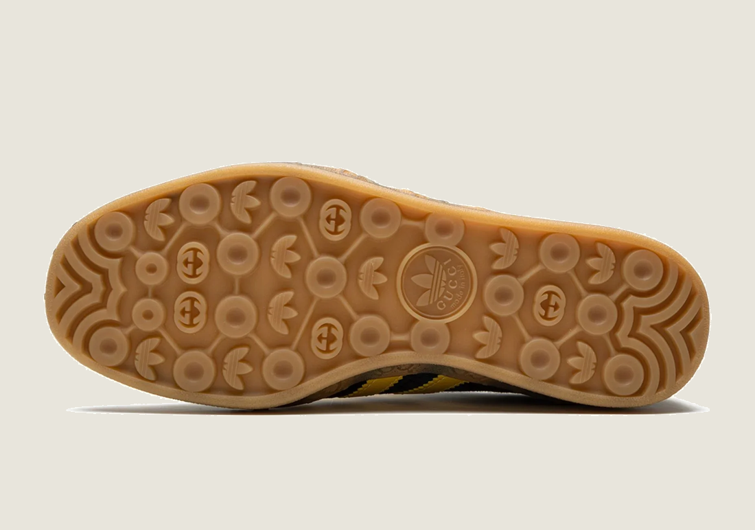 Gazelle Retro G-Monogram Black Yellow Limited Edition