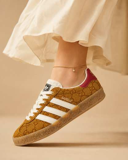 Gazelle Retro G-Monogram Brown Limited Edition