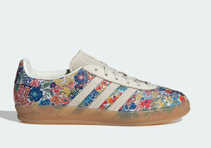 Samba OG- Liberty London Off White gum Collegiate Green