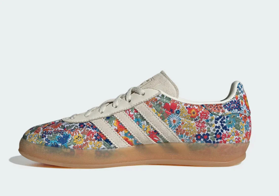 Samba OG- Liberty London Off White gum Collegiate Green
