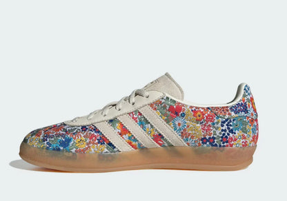 Samba OG- Liberty London Off White gum Collegiate Green