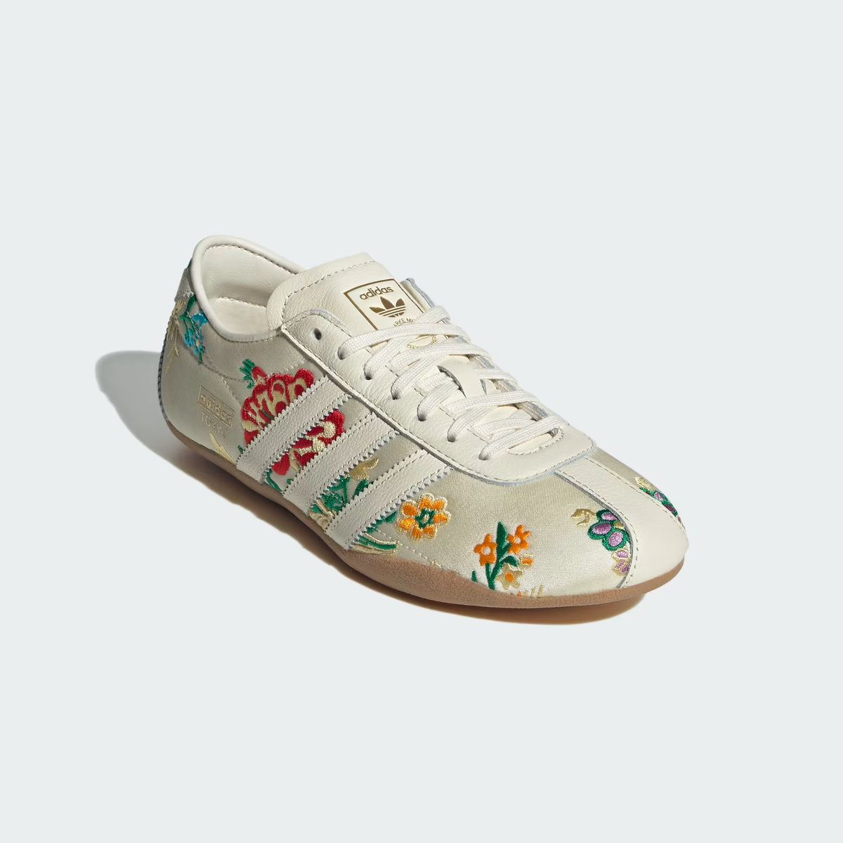 Tokyo floral-embroidered sneakers