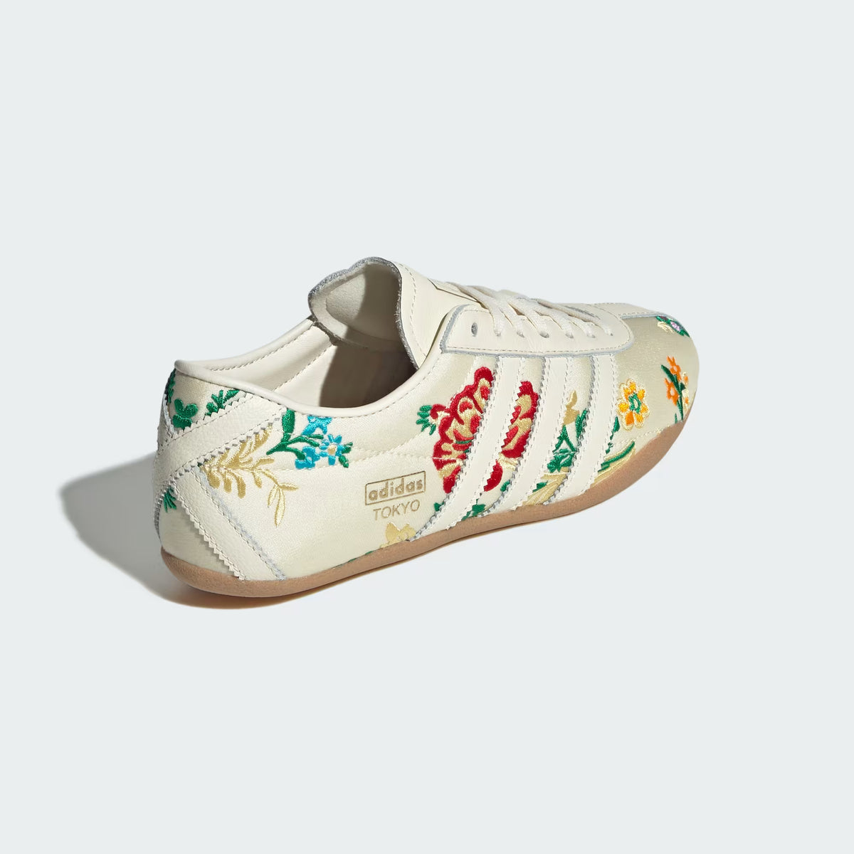 Tokyo floral-embroidered sneakers