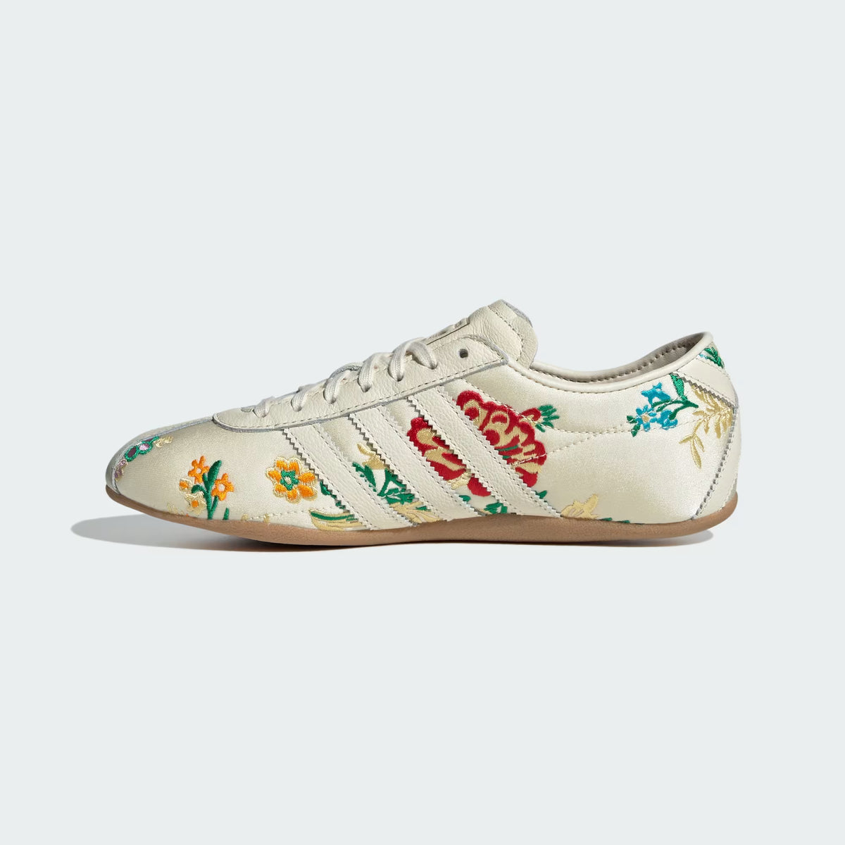 Tokyo floral-embroidered sneakers