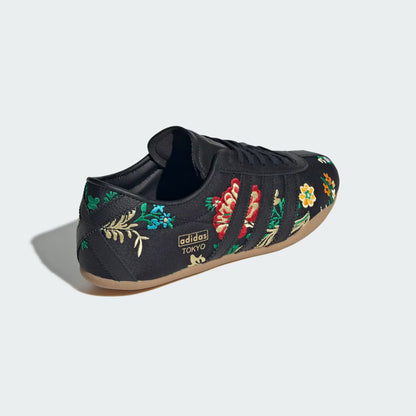 Tokyo floral-embroidered sneakers