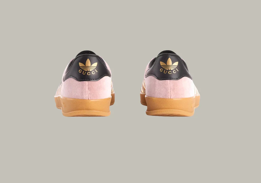 Gazelle Retro G-pink Velvet Limited Edition