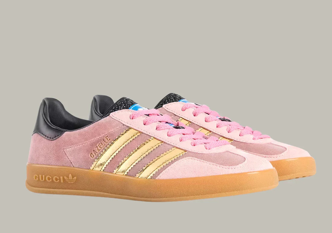Gazelle Retro G-pink Velvet Limited Edition