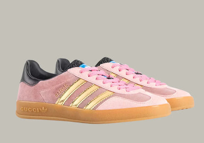 Gazelle Retro G-pink Velvet Limited Edition