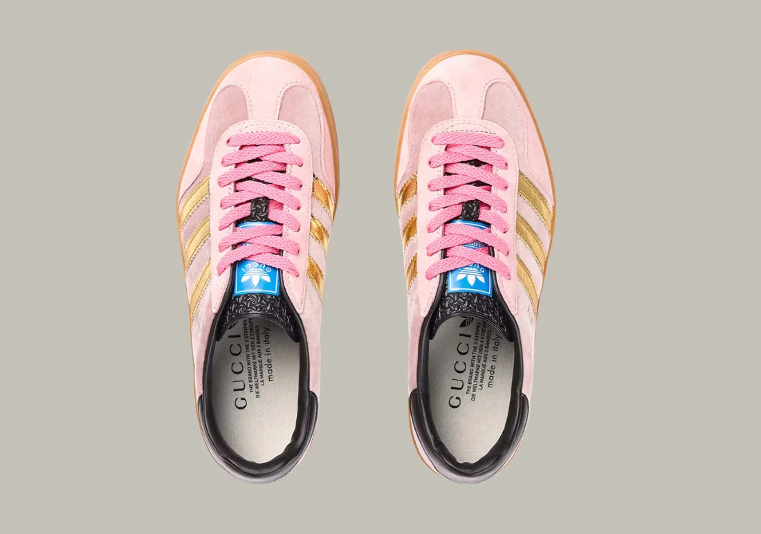 Gazelle Retro G-pink Velvet Limited Edition