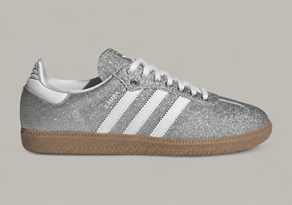 Disco Samba OG in Silver Glitter