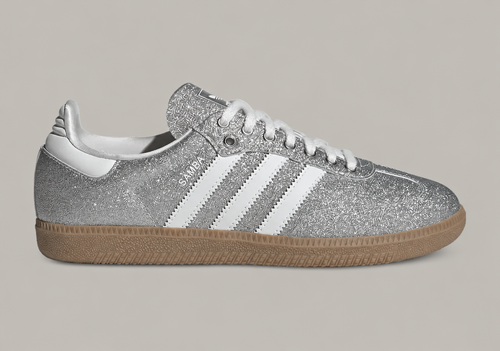 Disco Samba OG in Silver Glitter