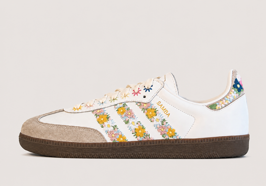 Samba OG Satin Floral Cloud Clear Granite
