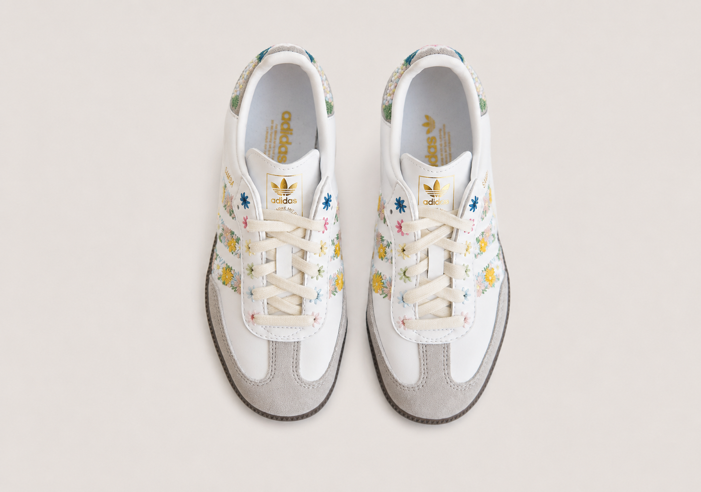 Samba OG Satin Floral Cloud Clear Granite