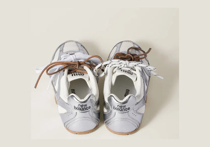530 SL Runner – Leather and Mesh Metallic Edition