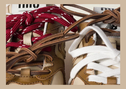 530 SL Mules – Bleached Leather & Gum Sole Cinnamon Travertine Gray Edition